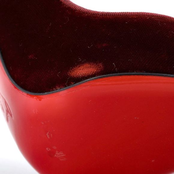 Christian Louboutin Women's So Kate Pumps Velvet 120 Red - Picture 5 of 6